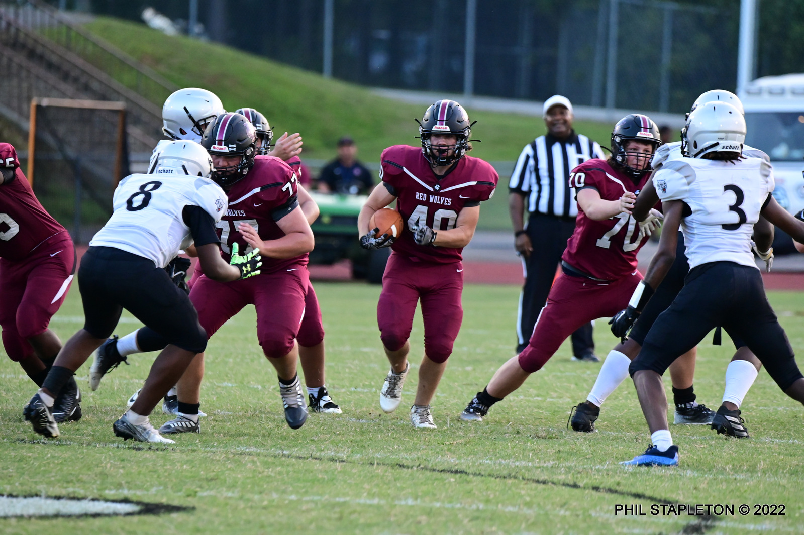 Cedar Ridge football’s James Este Wittinger talks win over East Chapel ...